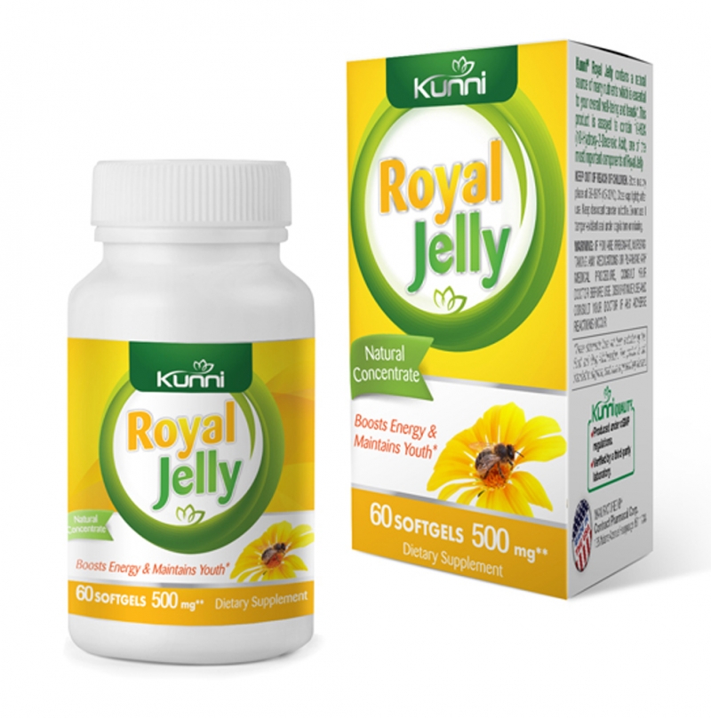  Sữa Ong Chúa 500mg  Kunni Royal Jelly 500mg